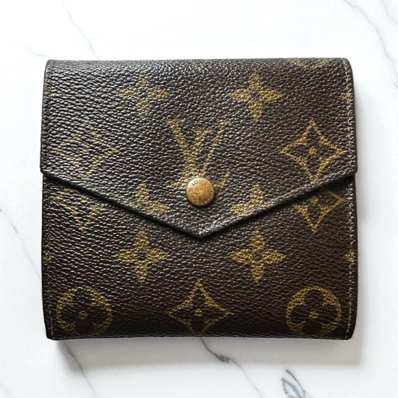 Louis Vuitton Handbags - Louis Vuitton Monogram Leather Elise Envelope Compact Bifold Unisex Wallet